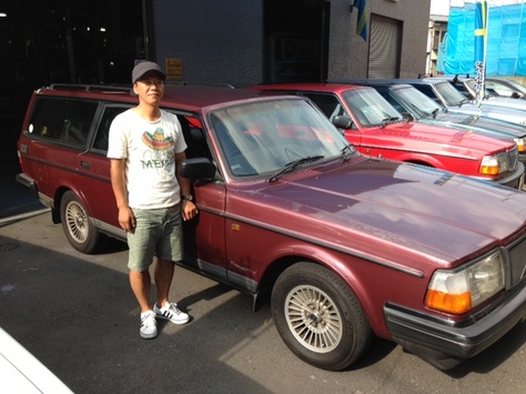 ボルボ　240GL　リミテッドワゴン　91年の画像