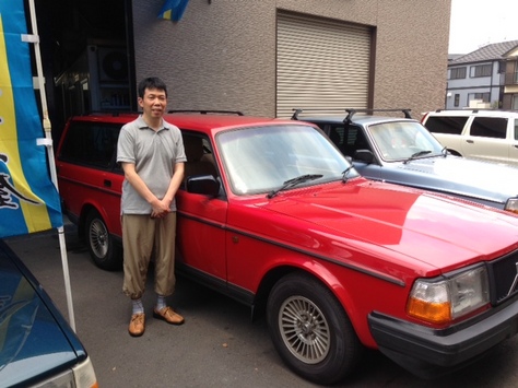 ボルボ　240GL　ワゴン　９３年の画像