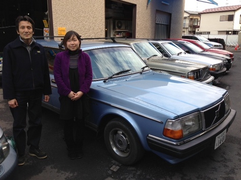 ボルボ　240ＧＬワゴン　８８年の画像